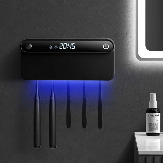 UV-steriliserende tannbørsteholder