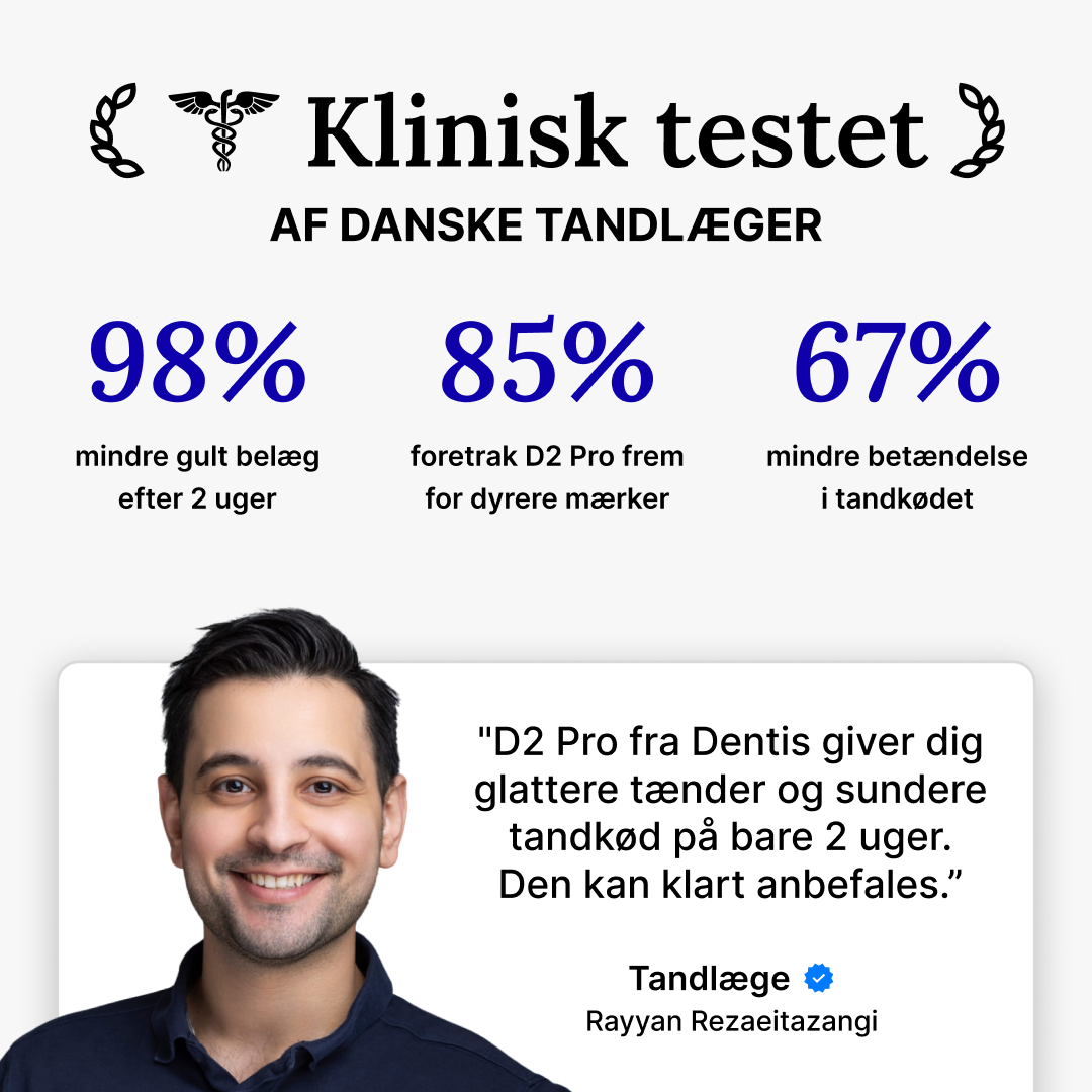 D2 Pro Elektrisk Tandbørste Dentis