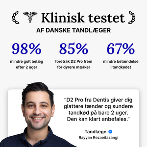 D2 Pro Elektrisk Tandbørste Dentis