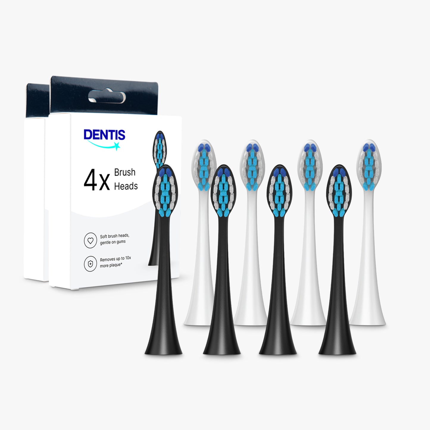 (8pk) D2 Pro Børstehoveder