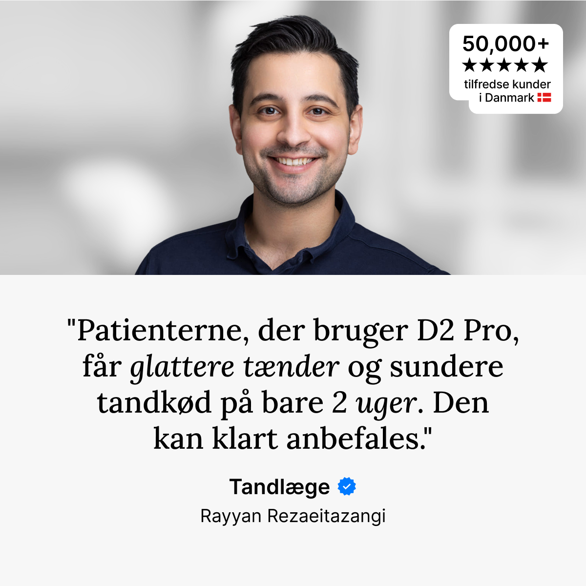 D2 Pro Elektrisk Tandbørste Dentis